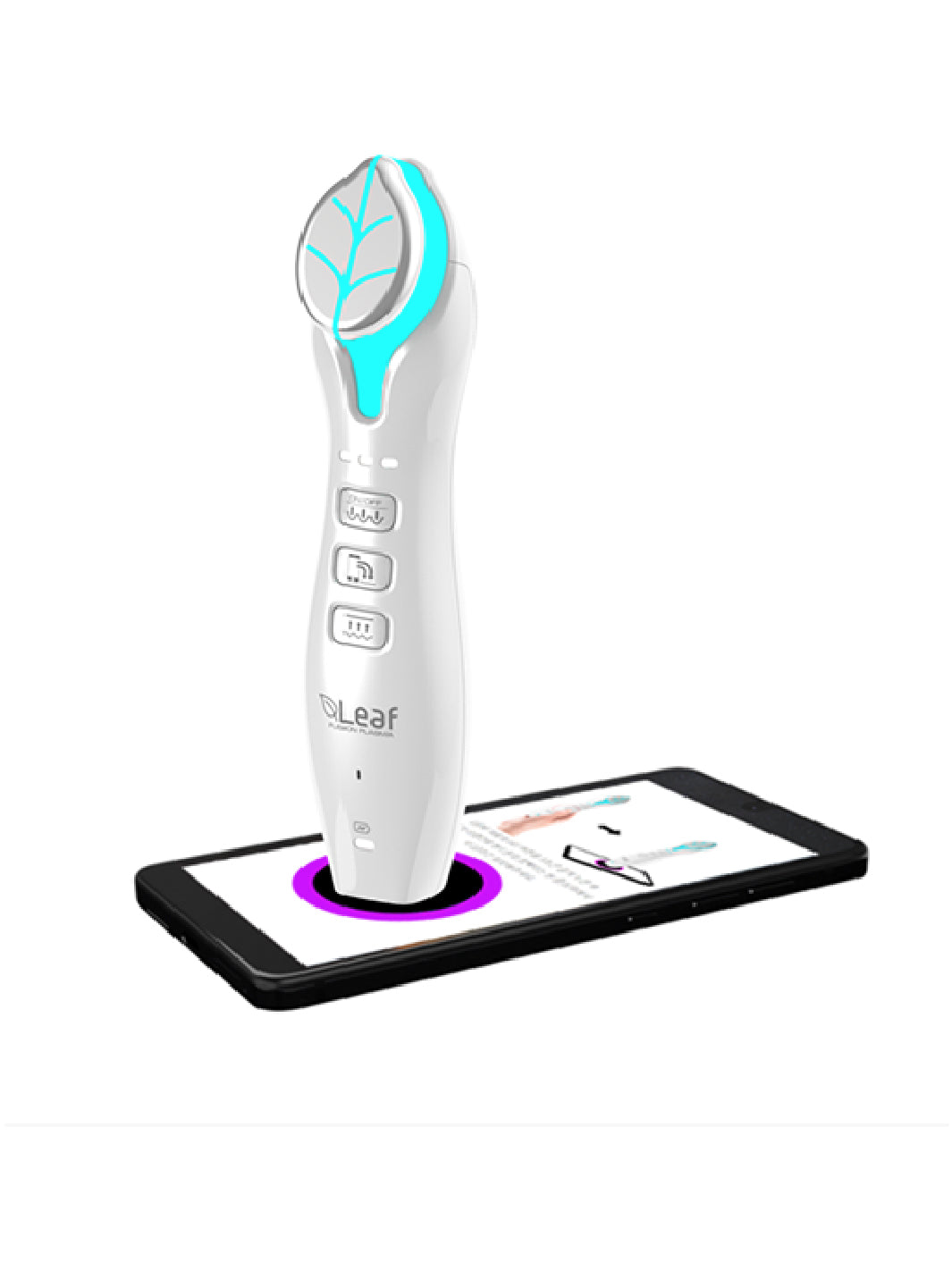 Leaf Fusion Plasma charging | Skin care device | Face Vital