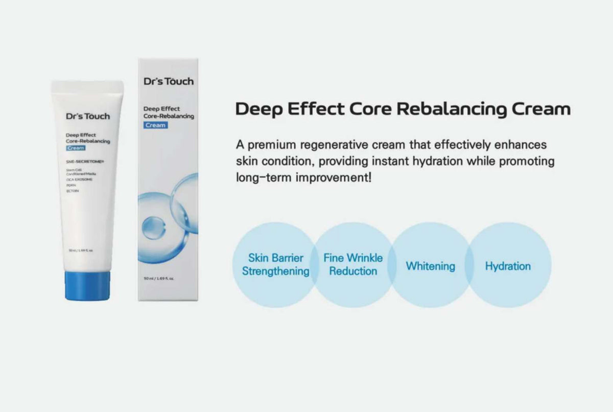 Dr's Touch Core-Rebalancing Cream — Cream features and benefits