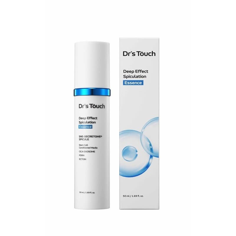 Dr's Touch Deep Effect Spiculation Essence bottle and packaging